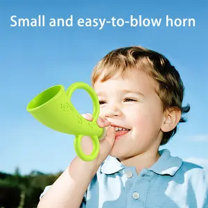 Baby Silicone Whistle Toy, Chewable BPA-Free Baby Toys for Infants & Toddlers, Safe Plaything for Babies Aged 6+ Months, Sensory Teether