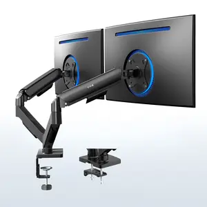Mechanical Arm Dual 17" to 32" Monitor Desk Mount