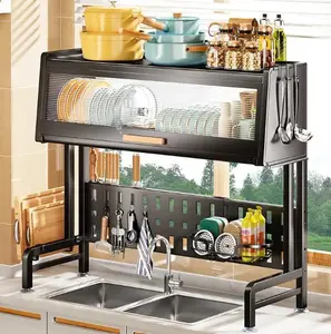 Retractable Kitchen Dish Drain Rack