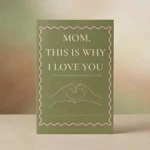 Mom, This Is Why I Love You – Guided Memory Book to Fill Out for Mom | Meaningful Gift for Mother’s Day