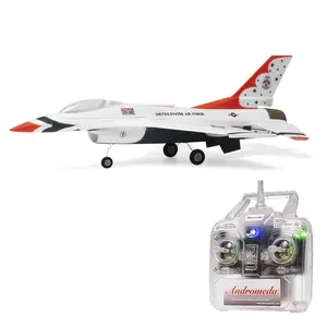 F-16 Thunderbird 30mm EDF Jet RTF with brushless power system and built-in gyro.Features active leveling, assisted stabilization and manual modes.Made of durable EPS foam, lightweight at 57g.Realistic Thunderbirds livery, easy assembly, functional cont