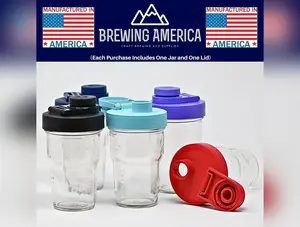 Travel Cup with Pouring Lid, 1 Pint (16 oz) Nesting Jar with Teal Wide Mouth Ball Mason Jar Pour Lid