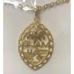 Hamilton Gold Guam Seal Necklace