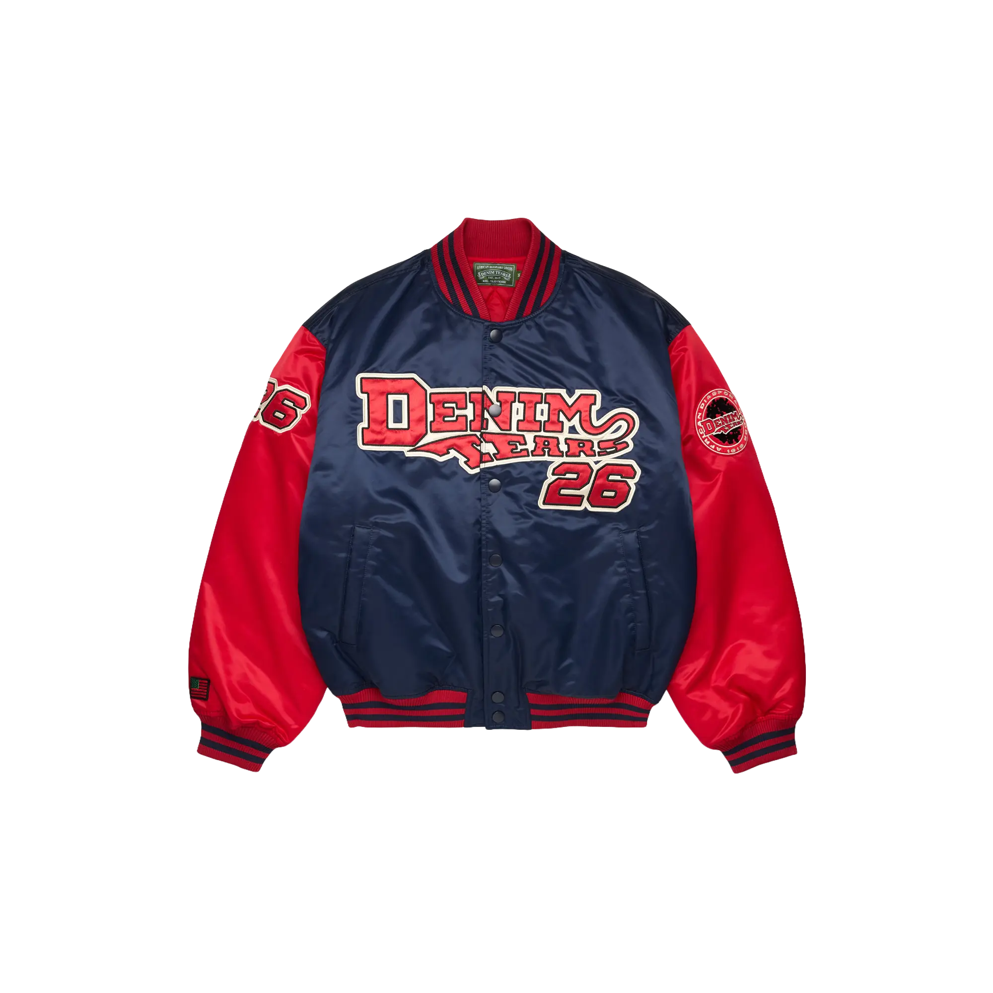 Dt Baseball Varsity Jacket "Navy" DT877