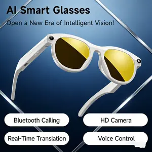 M88 Smart Ai Glasses, Business Meeting Travel Outdoor Cycling Sports Driving, Hands-Free Call Stereo Music Quality, Unisex, Multifunctional Smart Glasses, Smart Audio Glasses