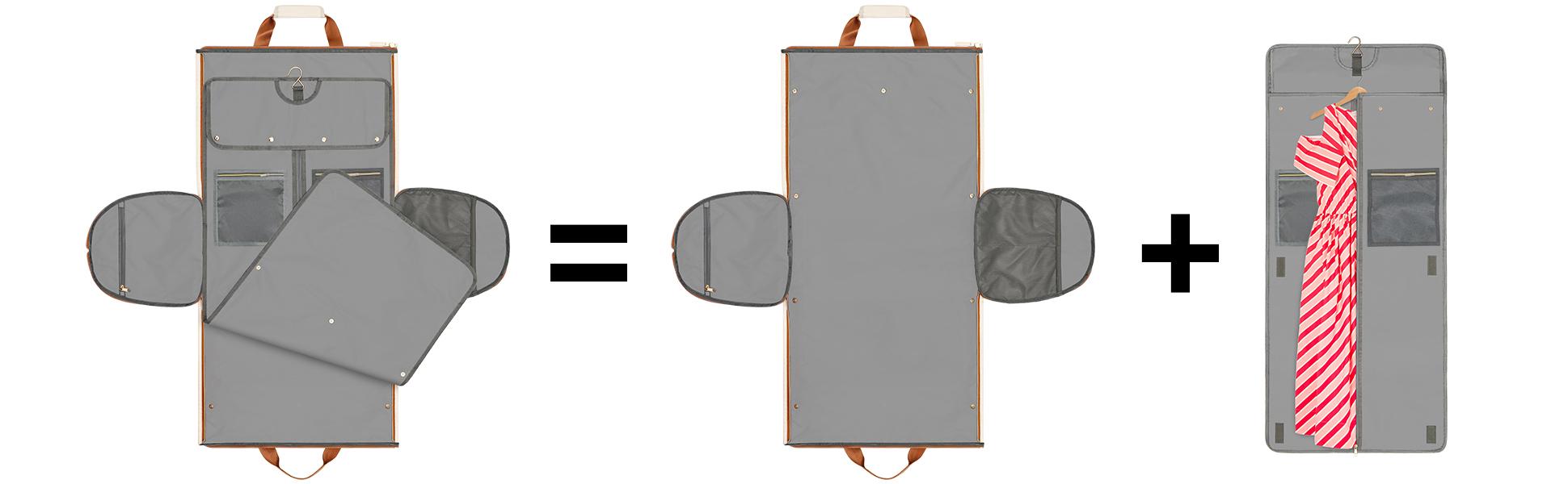 Lefame Travel Duffle Bag with Shoe Compartment, Foldable Weekender for Men and Women, Scratch-Resistant Oxford Cloth, Large Capacity with Organized Pockets, Portable Carry-On Duffel, Perfect Holiday Gift SpringStatements