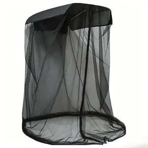 Outdoor Camping Swing Chair Mosquito Net with Zipper, Portable Insect Proof Sunshade Net for Garden Patio Balcony, Breathable Mesh Design, Easy to Install, Ideal for Fishing & Outdoor Enthusiasts