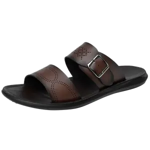 DINAOR Men's summer fashion sandals, slippers, non-slip durable heels, suitable for outdoor activities, casual beach wear and daily use, summer sandals