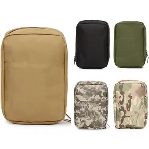 Oxford Tactical Utility Bag with MOLLE Attachment for Outdoor Use - Available in Multiple Colors