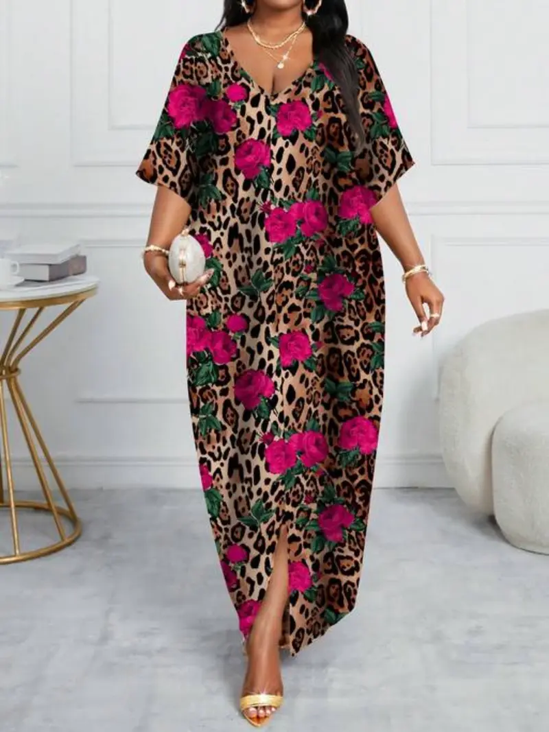 strapless open back dress I See The Light Emerald Green Leopard Babydoll Dress – Shop the Mint