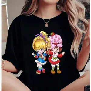 Strawberry Shortcake Friend Shirt, 80s Cartoon Characters Shirt, Sweatshirt OXI