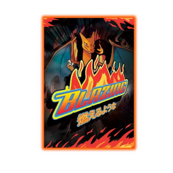 Blazing Premium Slab Box - 1 English or Japanese PSA/Beckett/CGC Graded Card