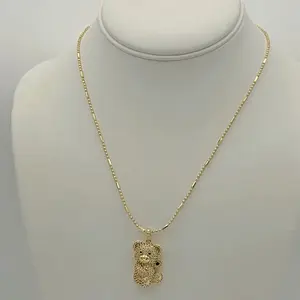 Rodriguezjewelry # 1961 Necklace (18 inch)# 3637 Pendant