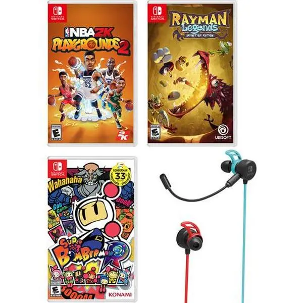 Nintendo - SWITCH VALUE BUNDLE 2  [VIDEOGAMES]