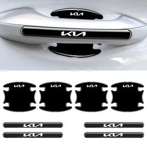 4 or 8 Pcs Car Door Handle Bowl Anti-Collision Protection Stickers,  Fits Kia Ceed Sportage Rio Proceed K5 Optima Sedona Forte Cerato Venga