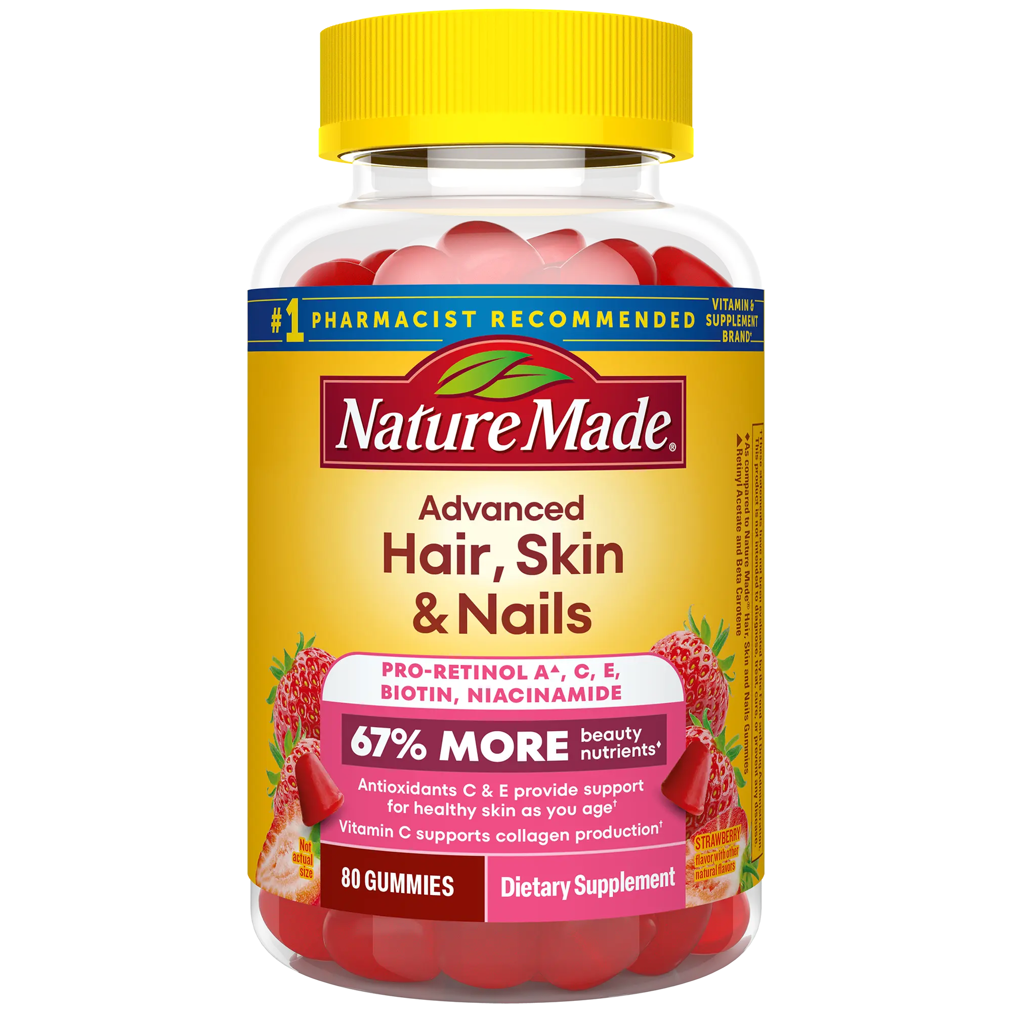 Advanced Hair, Skin & Nails Gummies