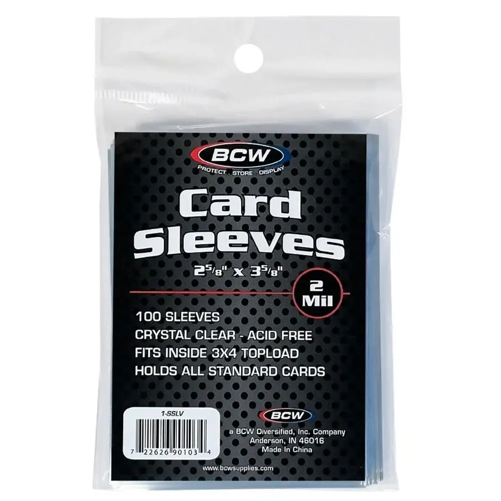 BCW Standard Card Sleeves 'Penny Sleeves' (100)