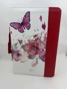 Biblia con Cierre Letra Grande 12 puntos para Mujer RV1960 imit. piel pretty rosa mariposas con indice agarradera