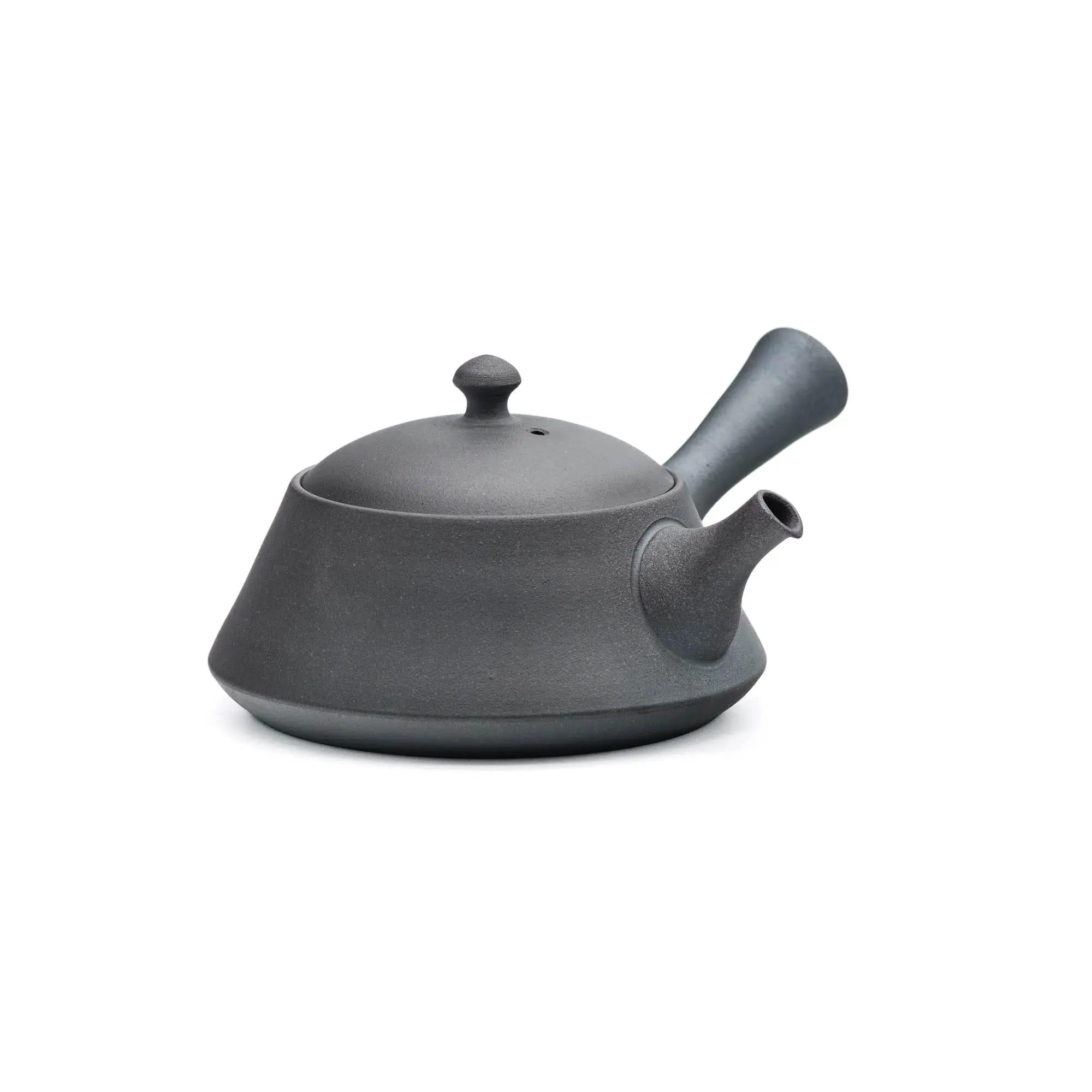 Trapezoidal Black Tokoname Teapot - 200ml