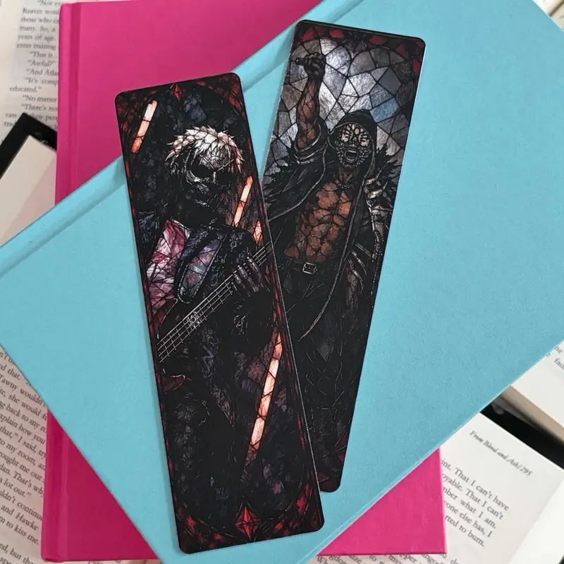ST inspired bookmarks bandmates