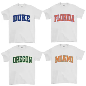 Vintage College T-Shirt – Ash Grey, Custom Your Team, Game Day Shirt, University Shirt, Back To School, Retro Varsity Style Outfit, Menswear & Womenswear