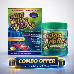 Combo de DOLO ORTIGA AJO REY con Pomada