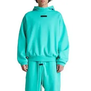 FW23 Hoodie 192SP242052F Essen-tialsS Pullover Hoodie 'Mint Leaf'  Men's Casual Comfort Loose Fit Unisex