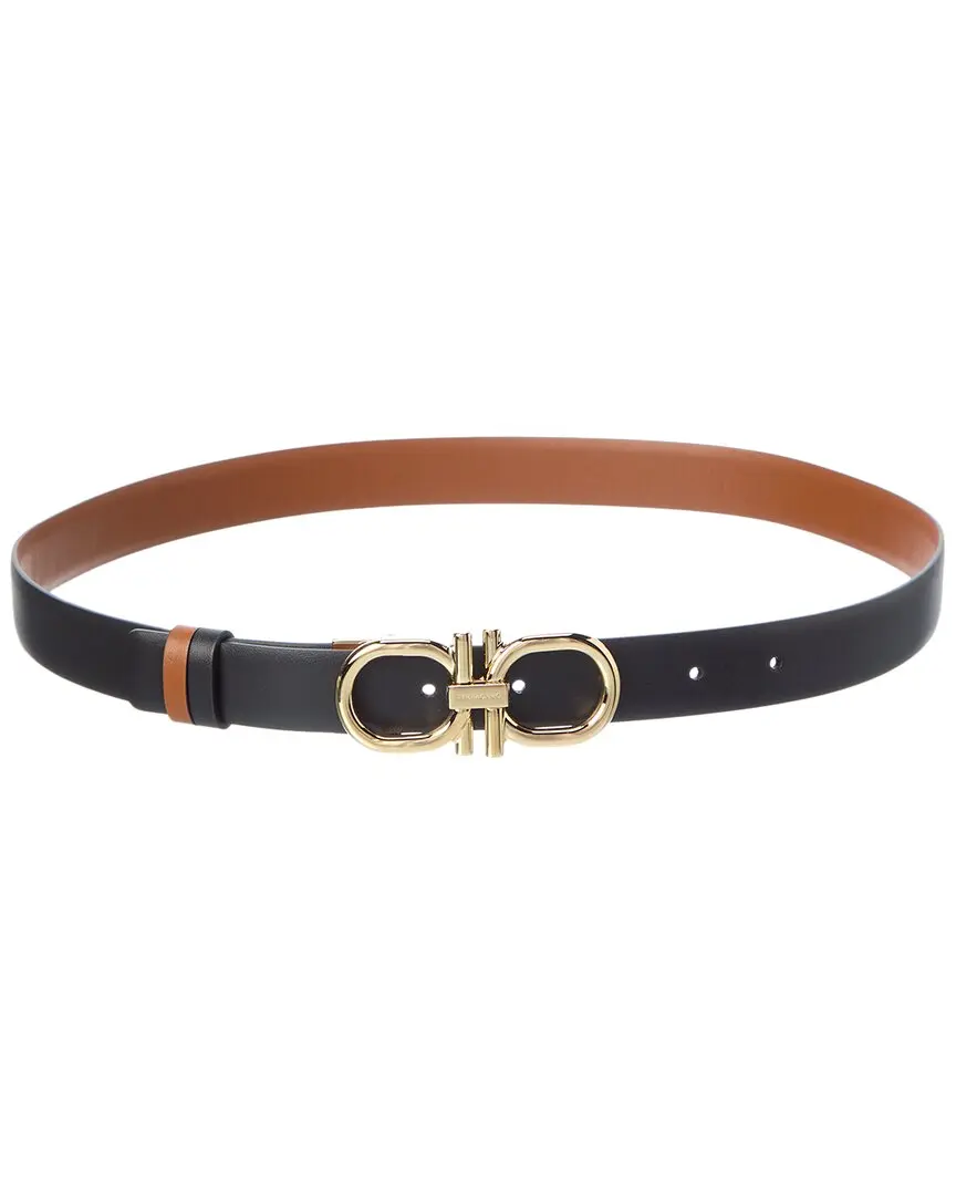 Ferragamo Gancini Reversible Leather Belt