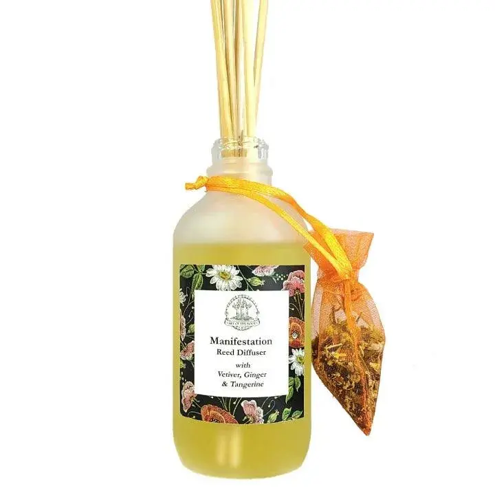 Manifestation Reed Diffuser with Herbs & Essential Oils