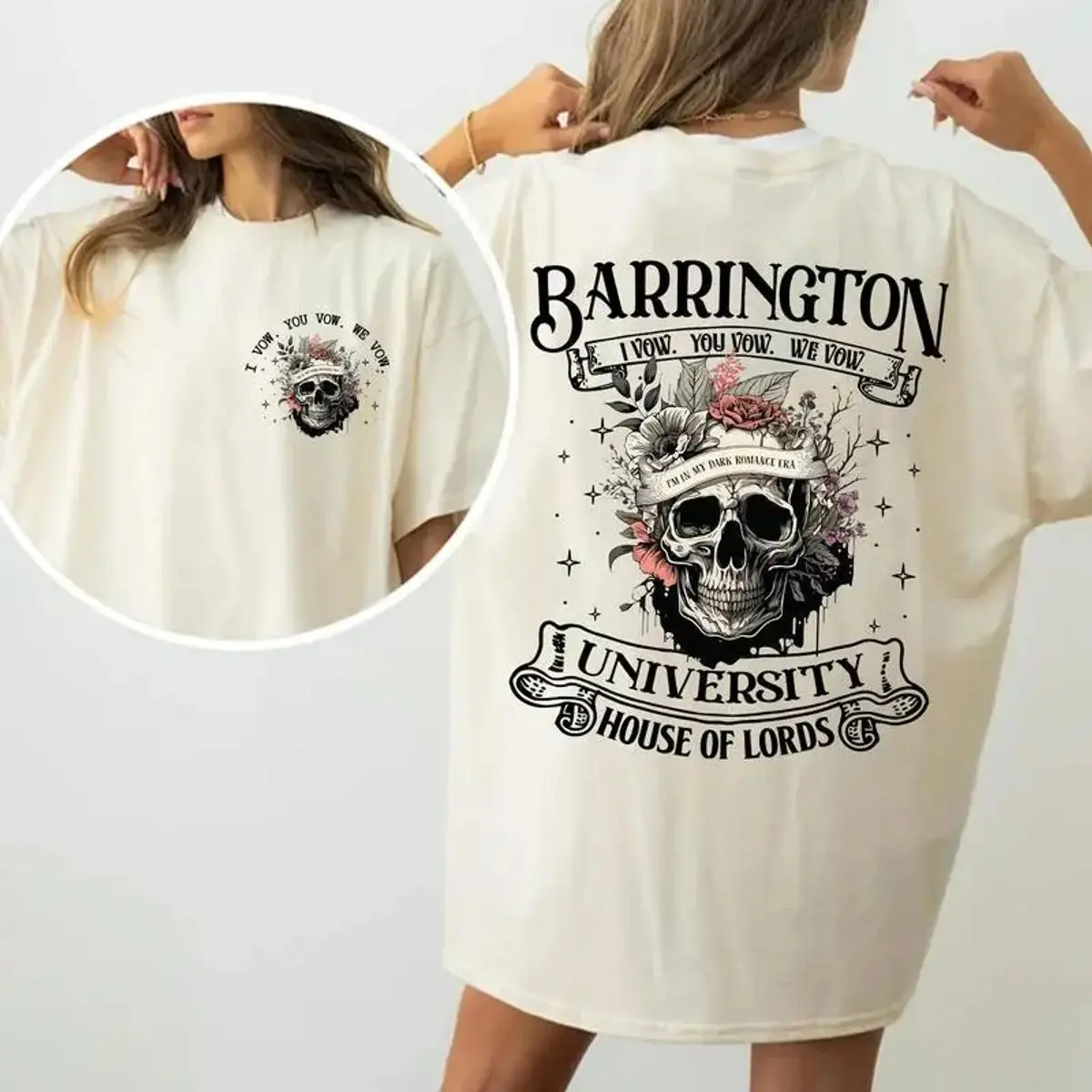 The Ritual Barrington Shirt, Shantel Tessier Merch Sweatshirt, Bookish Merch, House Of Lords Shirt, Lords Series Book Hoodie, Unisex Sweater Pullover Tee