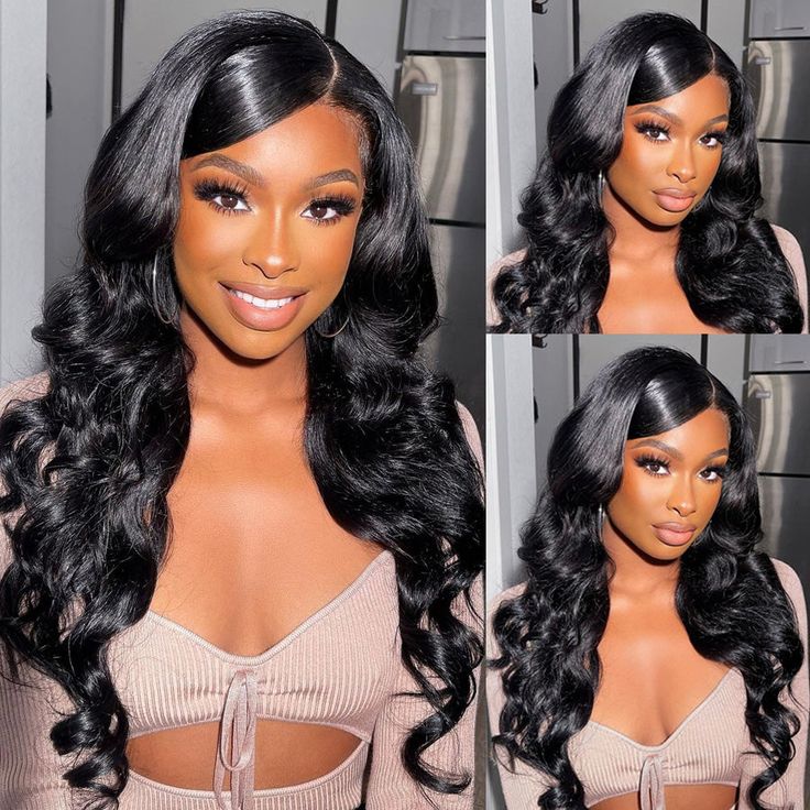 Hot Star Body Wave Wig13x6 HD Transparent Lace Front Wigs Human hair Pre Plucked 180% Density Brazilian Straight Frontal Wigs Human Hair with Baby Hair Natural Hairline for Women