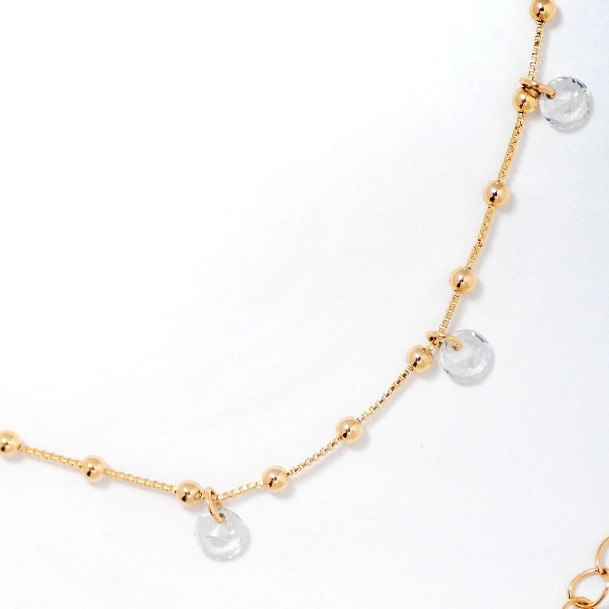 Sparkling Dewdrop Necklace
