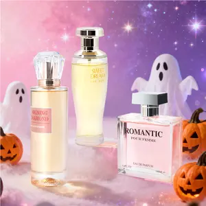 3PACK/300ML Women's Perfume, Floral Fruity Oriental Woody, Rose Vanilla Jasmine Sandalwood, Long-lasting Fragrance Halloween Gift Set