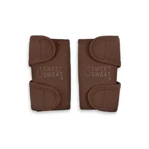 Sports Research Sweet Sweat Arm Trimmers for Men & Women | Increases Heat & Sweat Production to The Bicep Area (Terra, Small)