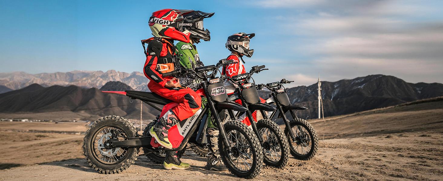 Anyland Rev Pro Electric Dirt Bike with WELIXON Wheelie-Assist Control System, 3000W Electric Motorcycle for Adults, E Dirt Bike with Hydraulic Brakes, Mountain Off-Road Ebike