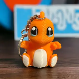 Custom Char@mander Bag Charm/Keychain