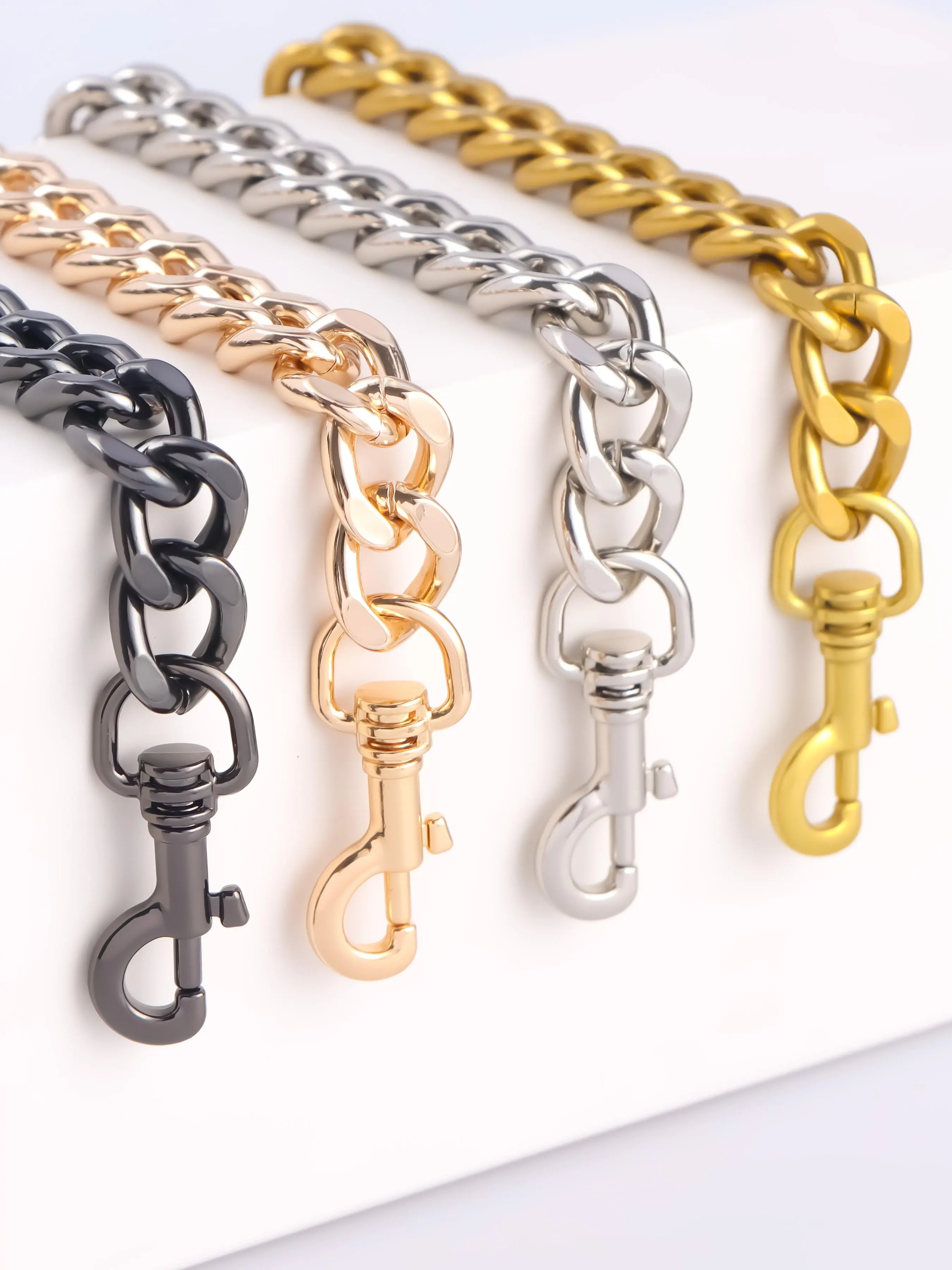 Fashion Chain Strap for Bag, Removable Bag Strap for Women's Handbag, Fashion Bag Accessories for Daily Use, Classic Fashionable Bag Chains For Handbags, Chain For Purse