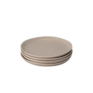 Fable The Dessert Plates Set of 4 in Desert Taupe
