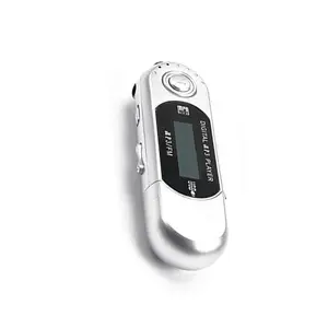 Mini MP3 Player USB 2.0 Small Flash Drive Lossless Sound Multilanguage LCD Music Player with 3.5mm Audio Jack Automatic Shutdown 2026