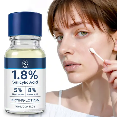 AOAO Salicylic Acid Lotion Acne Serum, Blemish Relief, Acne Spot & Pimple Treatment, Shrinks Pimples in 24 Hours & Helps Fade Acne Marks in 7 Days, With 1.8% Encapsulated Salicylic Acid, 5% Niacinamide & 20% Zinc Oxide, Acne Clearing Products