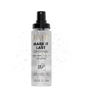 Milani Make It Last  Setting Spray and Primer- Prime + Correct + Set Makeup Finishing Spray