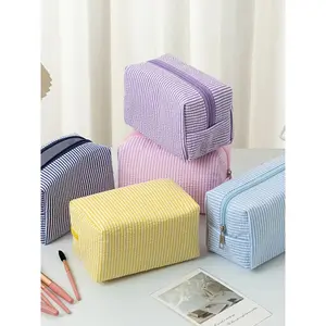 Capacity Makeup Bag, Makeup Storage Bag, Travel Cosmetic Organizer, Fashion Handbag for Women, Shopping Bag, Shoulder Bag, Crossbody Bag, Work Bag, Makeup Organizer Pouch