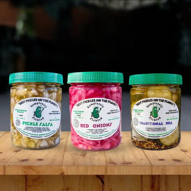 Traditional Dill, Red Onion & Pickle Salsa Bundle