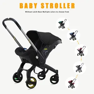 Portable Foldable Mini Baby Stroller for Newborns & Toddlers, Lightweight Compact Travel Stroller with 360° Rotatable Wheels, Adjustable Handle, 1-Click Fold, Multi-Color Design