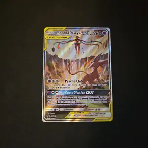 Espeon & Deoxys GX - SM240 - Black Star Pomo