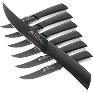 Steak  Set of 6, 4.7 Inch Dishwasher Safe Non-Serrated Table , Ultra  for  , Non-Stick  & Rust Proof, Easy to Maintain Ideal for  Restaurant Party