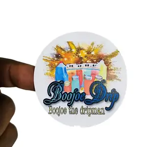 Custom Round 3 Inch Product Labels