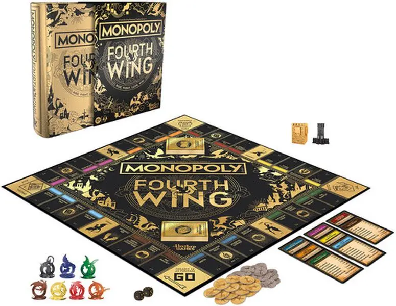 Monopoly: Fourth Wing Edition (Empyrean Series) - Board Game  [COLLECTIBLES] Action figurine/statue