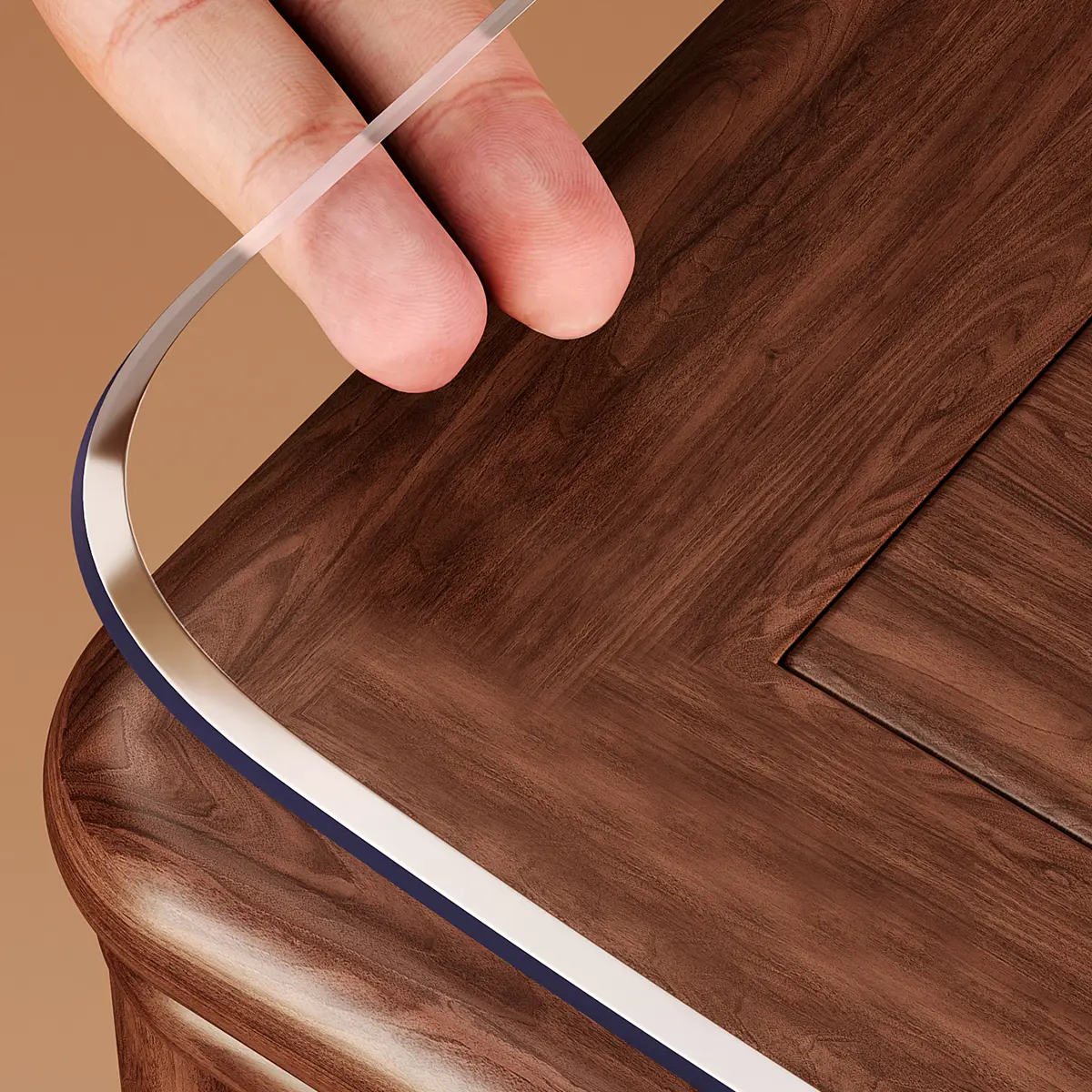 2.0mm Heavy-Duty Clear PVC Table Protector for Dining Room, Kitchen, Office - Waterproof, Oil-Resistant, Heat-Resistant, Tear-Resistant, High Strength, Long-Lasting