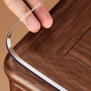 2.0mm Heavy-Duty Clear PVC Table Protector for Dining Room, Kitchen, Office - Waterproof, Oil-Resistant, Heat-Resistant, Tear-Resistant, High Strength, Long-Lasting tiktokshopspringglowup